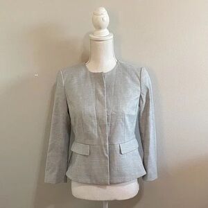 Ann Taylor Grey Suit Jacket